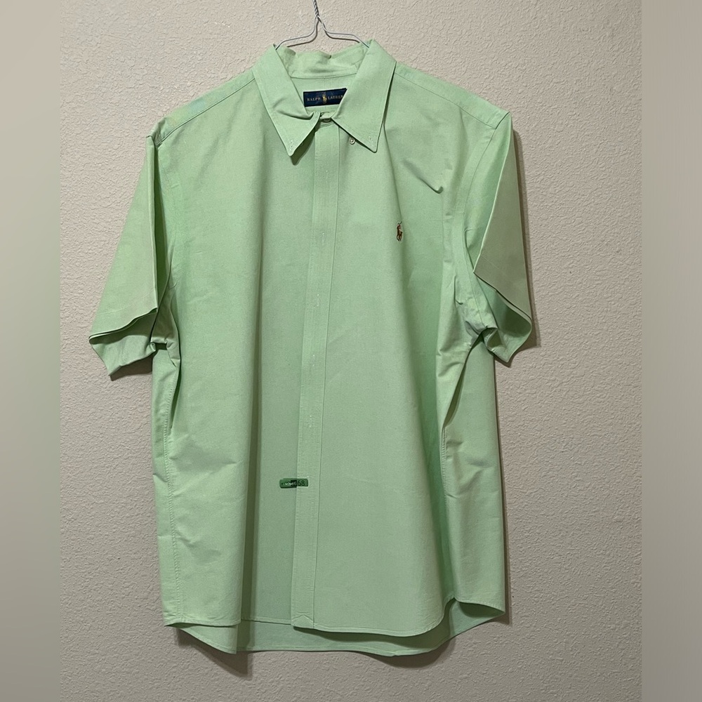 Ralph Lauren - Men's Polo, Size: XXL, Short sleeve,  Lime Green